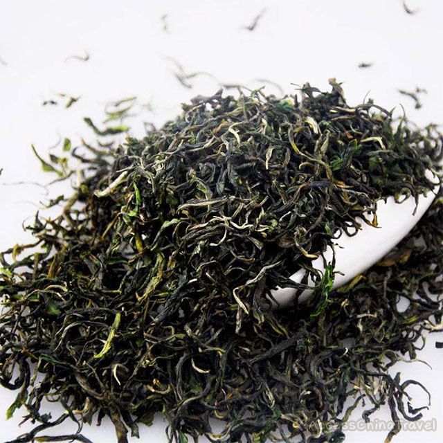 Yunnan Green Tea Leaves